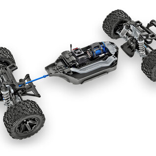 Traxxas TRA67464-4-GRN  Rustler 4X4 BL-3S HD Green