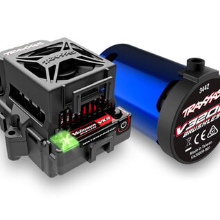 Traxxas TRA68454-4-BLK  Slash 4X4 VX3 BL Black