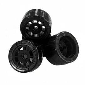 BSR BSRRR1000 1/10 Race Radials Tires Set for Pan Car Carpet Oval racing (4)
