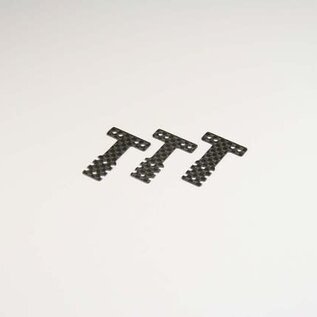Kyosho KYOMZW404  Carbon Rear Suspension Plate Set, Mini-Z