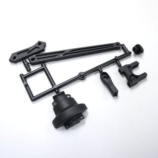 Mugen Seiki E0188 Tension Rod and Diff Mount: X6E