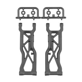 Team Associated ASC92613  RC10T84 FT Carbon Rear Suspension Arms, 98.5mm