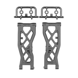 Team Associated ASC92611  RC10T84 FT Carbon Front Suspension Arms, 88.5mm