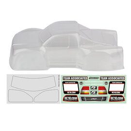 Team Associated ASC72125  PRO2 SC10 SWB Contender Body, Clear