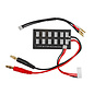 Team Associated ASC27244  2S Parallel Charging Board w/2mm Bullet Adapter