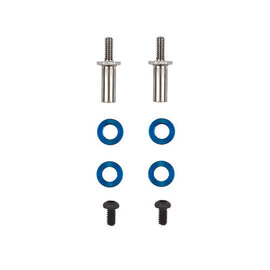 Team Associated ASC21637  RC28R FT Adjustable Front Axles, Titanium