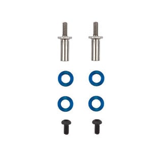 Team Associated ASC21637  RC28R FT Adjustable Front Axles, Titanium