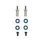 Team Associated ASC21637  RC28R FT Adjustable Front Axles, Titanium