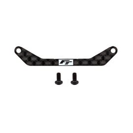 Team Associated ASC21635  RC28R Ft Upper Arm Brace, Carbon Fiber