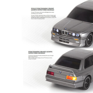 HPI HPI160991  Nano-TTR 1989 BMW M3 E30 Ravaglia - Dark Silver