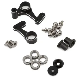 J Concepts JCO5325-2  Black RC10 Factory Team Gen2 Aluminum Steering Bellcrank Assembly