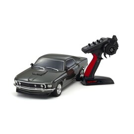 Kyosho KYO34437T1  FAZER Mk2 FZ02L Series readyset 1969 Ford Mustang Boss 429 Black Jade