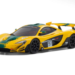 Kyosho KYO32375YG  MR-04 RWD Mini-Z Readyset w/McLaren P1 GTR Body (Yellow/Green) w/KT-531P 2.4GHz Radio