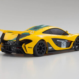 Kyosho KYO32375YG  MR-04 RWD Mini-Z Readyset w/McLaren P1 GTR Body (Yellow/Green) w/KT-531P 2.4GHz Radio