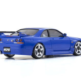 Kyosho KYO32658MB  MA-020 AWD Mini-Z ReadySet w/Nissan Skyline GT-R R34 V. Spec II Nur Body (Metallic Blue) w/KT-531P 2.4GHz Radio
