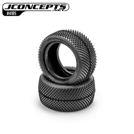 J Concepts JCO4185-02  Frizzy 2.2' Green Rear Buggy Tire (2)