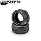 J Concepts JCO4185-02  Frizzy 2.2' Green Rear Buggy Tire (2)