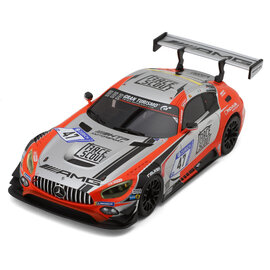 Kyosho MZP257FRS  MR-04W-MM Mercedes AMG GT3 No.47 Nuremberg 2018 Pre-Painted Body (Silver/Orange)