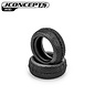 J Concepts JCO4183-02  Kosmos 2.2 4wd Green Front Tire (2)