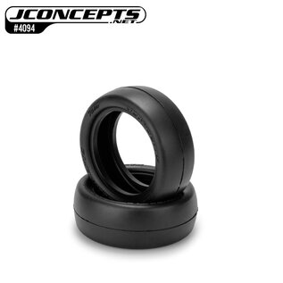 J Concepts JCO4094-06  Silent Rage 2.2' 2wd Silver Front Tire (2)