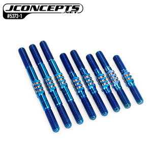 J Concepts JCO5373-1  Burnt Blue Fin Titanium Turnbuckle Set