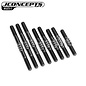 J Concepts JCO5373-2  Stealth Black Fin Titanium Turnbuckle Set