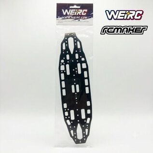 WeiRC WEI-DLCSCSET1.0-SP1  WeiRC 1.0mm Spring Steel Chassis DLC Coating w/ Screws Set for SP1