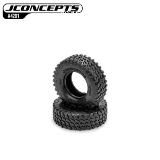 J Concepts JCO4201-02  Green Bossman 1.3' Crawler Tires (2)