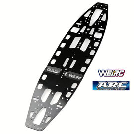 WeiRC WEI-DLCSC1.1-A11  WeiRC 1.1mm Spring Steel Chassis DLC Coating for ARC A11