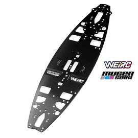 WeiRC WEI-DLCSC1.1-MTC3  WeiRC 1.1mm Spring Steel Chassis DLC Coating for Mugen Seiki MTC3