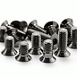 WeiRC WEI-DLCSCSET1.1-A800R  WeiRC 1.1mm Spring Steel Chassis DLC Coating w/ Screws Set for Awesomatix A800RR
