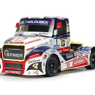 Tamiya TAM58661  Buggyra Fat Fox On Road Racing Truck Kit, TT-01 Type E Chassis