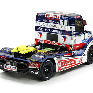 Tamiya TAM58661  Buggyra Fat Fox On Road Racing Truck Kit, TT-01 Type E Chassis