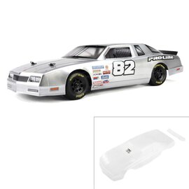 Proline Racing PRO370817  Pre-Cut 1986 Chevy Monte Carlo Clear Body: Losi NASCAR® Race Car