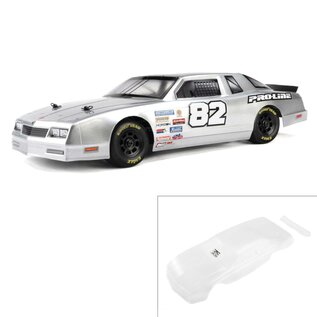 Proline Racing PRO370817  Pre-Cut 1986 Chevy Monte Carlo Clear Body: Losi NASCAR® Race Car