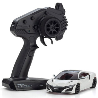 Kyosho KYO32376W  MR-04 RWD Mini-Z Readyset w/Honda NSX 130R Body (White) w/KT-531P 2.4GHz Radio