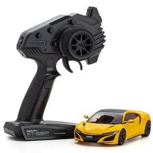 Kyosho KYO32376Y  MR-04 RWD Mini-Z Readyset w/Honda NSX 130R Body (Indy Yellow Pearl) w/KT-531P 2.4GHz Radio