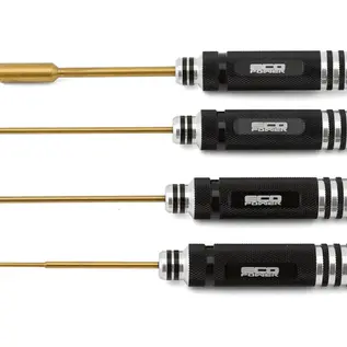 Eco Power ECP-3082  4-Piece Metric Hex & Nut Driver Tool Set (1.5, 2.0, 2.5mm/7mm)