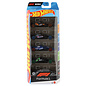 Mattel MTTJGF58  Mattel Hot Wheels® 1/64 F1 Five Pack Die-Cast Models