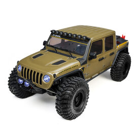 Axial Racing AXI-2443T2  SCX10 III Motobilt Waypoint Jeep JT Gladiator 4X4 RTR Brushed Rock Crawler, Green