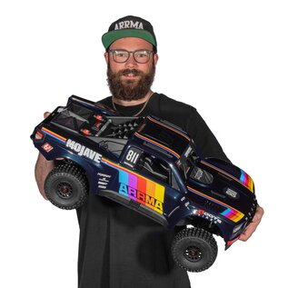 Arrma ARA7604V3T1  1/7 MOJAVE 6S 4X4 RTR Brushless Desert Truck, Blue