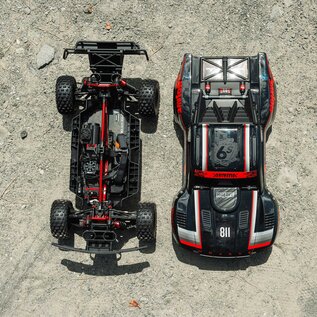 Arrma ARA7704V3T1  1/7 MOJAVE 6S EXB 4X4 RTR Brushless Desert Truck, Black