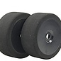 BSR BSRC8023-B 1/8 Orange Mounted GT Foam Tire On Black Dish Wheels (2)