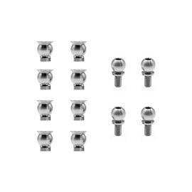 OfficinaRC OFC-SPSHEAVY-X4-24  OfficinaRC Heavy Suspension Ball Stud Kit for Xray X4 2024 - 25