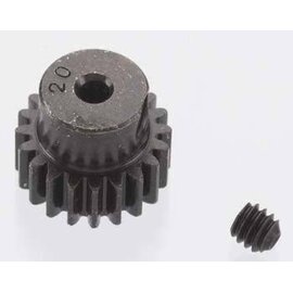 Robinson Racing RRP1820  2mm / .5 Module, Hard Steel Motor Pinion, 20T