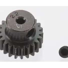 Robinson Racing RRP1822  2mm / .5 Module, Hard Steel Motor Pinion, 22T