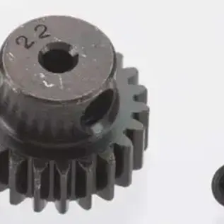 Robinson Racing RRP1822  2mm / .5 Module, Hard Steel Motor Pinion, 22T