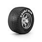 Proline Racing PRO1036410  1/12 Goodyear Blue Streak VTA Rear Tires Mounted 8mm Gray Wheels (2): Losi NASCAR® Race Car