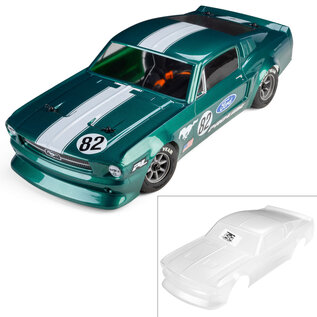 Proline Racing PRO372817  1/12 Pre-Cut 1968 Ford Mustang Clear VTA Body: Losi NASCAR® Race Car