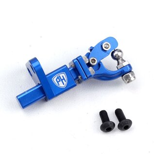 Power Hobby PHB5766BLUE  Aluminum Tow Hook Trailer Hitch, Blue, for Traxxas TRX-4M